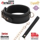 Collar de cuero vegano con cadena · Coquette Fantasy
