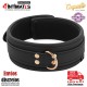 Collar de cuero vegano con cadena · Coquette Fantasy