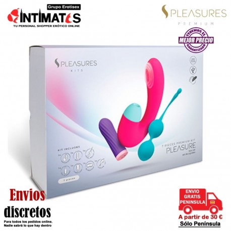 Pleasure Kit · Pack de 7 elementos Premium · S Pleasures Kits