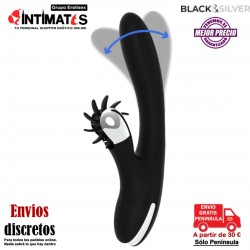 Bunny Grimm · Vibrador Wave · Black&Silver