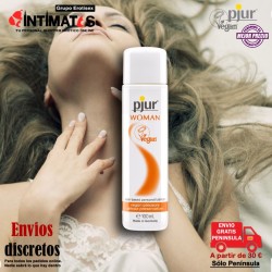 Woman Vegan 100 ml. · Lubricante base acuosa · Pjur