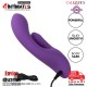 Stella" · Consolador conejito Dual Pleaser · CalExotics