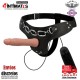 George · Arnés con pene realístico con vibración 190mm · Harness Attraction