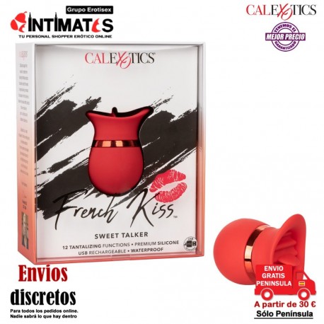 French Kiss™ · Masajeador con punta similar a la lengua · CalExotics