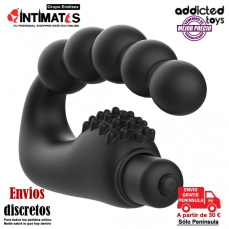 Anal Massager · Masajeador prostático con vibración · Addicted Toys
