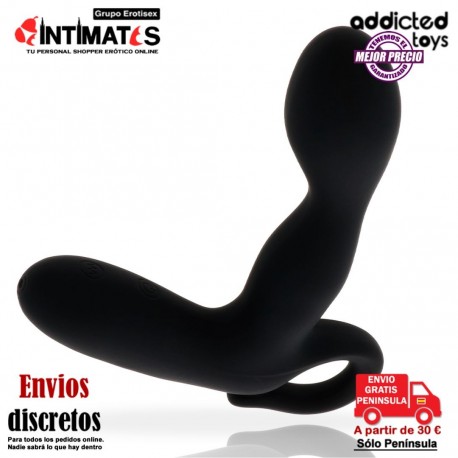 Anal Massager · Masajeador prostático recargable 142mm · Addicted Toys
