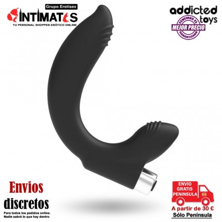 Anal Massager · Masajeador prostático recargable 110mm · Addicted Toys