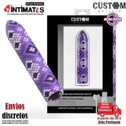 Snake · Bala vibradora recargable 10v. · Custom Bullets