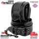 Full Black HandCuffs · Esposas ajustables de cuero para muñecas · Darkness