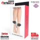 Full Black Ankle Cuffs · Esposas ajustables para tobillos · Darkness