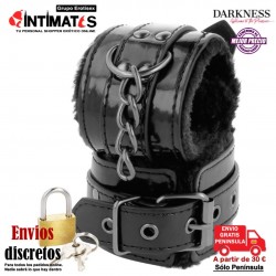 Black Ankle Cuffs · Esposas ajustables para tobillos con candado · Darkness