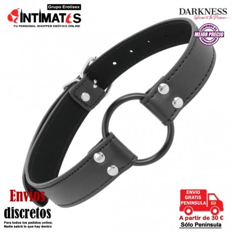 Black Ring Gag · Mordaza con anilla ø 36mm · Darkness