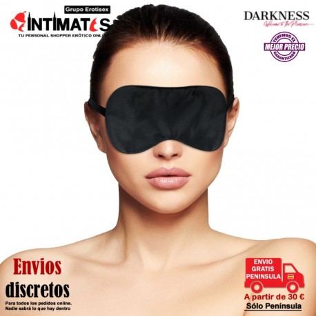 Black Satin Blind Mask · Antifaz negro · Darkness