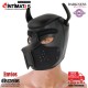 Neoprene Puppy Hood · Máscara perro con hocico extraíble · Darkness