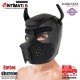 Neoprene Puppy Hood · Máscara perro con hocico extraíble · Darkness