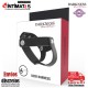 Cock Harness · Anilla de piel para el pene y testículos · Darkness