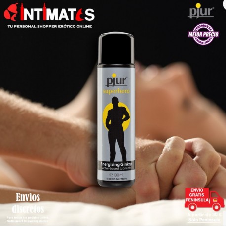 Superhero Energizing Ginko 100 ml. · Lubricante retardante · Pjur