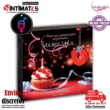 Coffret Anniversaire · Caja de regalo · Voulez-Vous