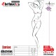 BS016 · Bodystocking sin mangas y  abertura · Passion