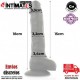 Dildo flexible de silicona 130 mm + Arnés · Cock Miller