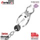 Nipple Clams · Abrazaderas con pinzas para pezones y cadenas · Darkness