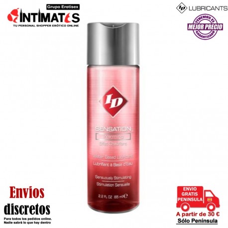 Sensation 60 ml · Lubricante efecto calor · ID Lubricants