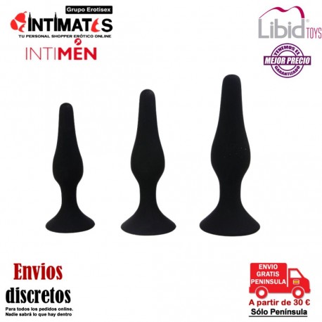 Anal Training Kit · Set de plugs anales · Intimen