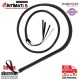 Black Long Whip · Látigo de bondage 210cm · Darkness