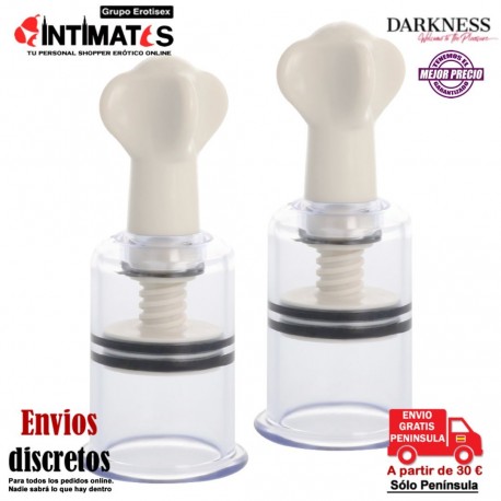 Nipple Suckers - Trans · Succionador de pezones 50mm · Darkness