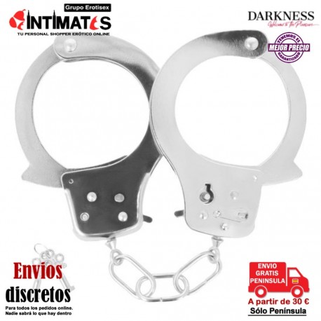 Metal Pleasure Handcufss · Esposas de metal · Darkness