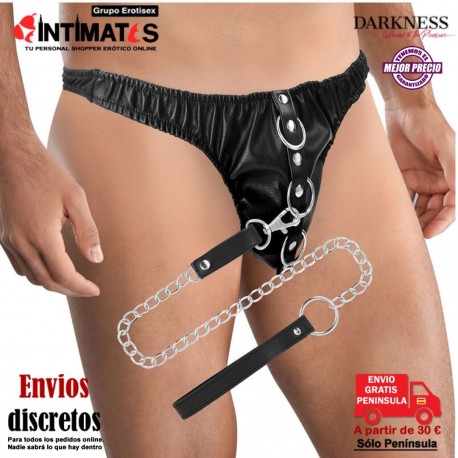 Black Underpants · Tanga de sumisión con cadena · Darkness