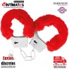 Red Furry Handcufss · Esposas de metal forradas · Darkness