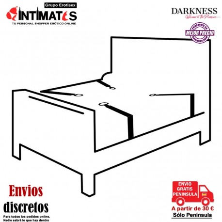 Luxury Bed Retraints Set · Kit de ataduras para la cama · Darkness