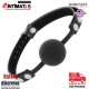 Black Silicone Ball Gag · Mordaza con bola · Darkness
