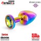Rainbow · Plug anal de aluminio - M · Hidden Eden