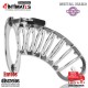 Jaula para el pene con cierre de seguridad - 14cm · Metal Hard