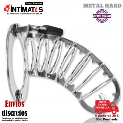 Jaula para el pene con cierre de seguridad - 14cm · Metal Hard