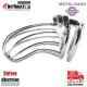 Bird · Jaula para el pene con anillo para testículos · Metal Hard