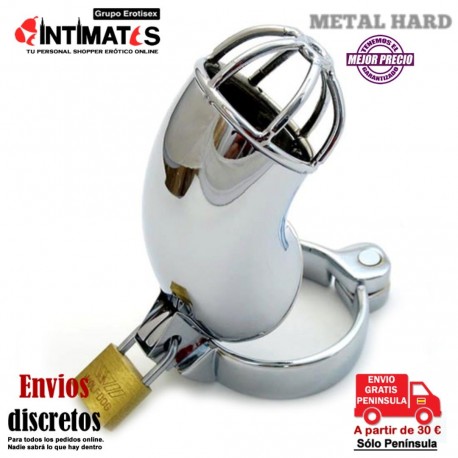 Lancelot · Jaula para el pene con anillo para testículos · Metal Hard