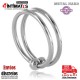 Double ring · Anillo de acero para el pene 30mm · Metal Hard