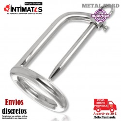 Anillo de glande con dilatador uretral · Metal Hard