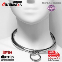 Collar de esclavo con argolla y candado · Metal Hard