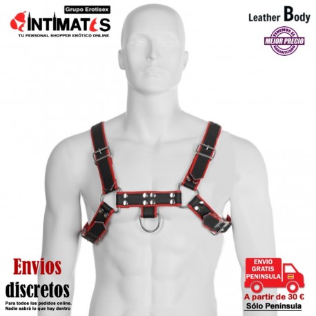 Cómodo · Arnés de cuero · Leather Body