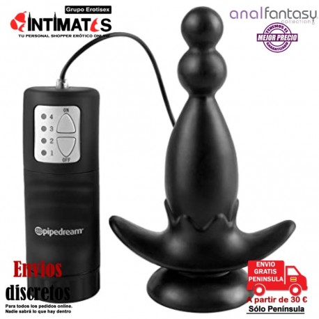 Anal Anchor · Plug anal ancla con vibración · Anal Fantasy Collection