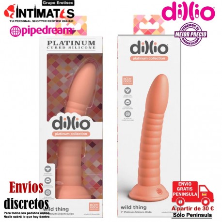 Wild Thing · Consolador de 177mm con ventosa · Dillio