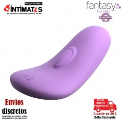 Remote Silicone Please-Her · Mini vibrador para encajar en la braguita · Fantasy For Her