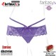 Crotchless panty thrill-her · Braguitas con bala vibradora · Fantasy For Her