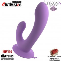 Duo Pleasure Wallbang-Her · Vibrador de clítoris y punto-G · Fantasy For Her