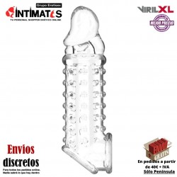 V11 Extensión y funda para el pene · Añade hasta un 30% · VirilXL
