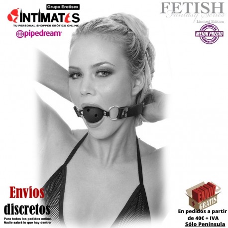 Breathable Ball Gag · Mordaza transpirable · F.F. Limited Edition